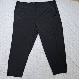 Athleta Brooklyn Ankle Pant Black Womens Size 24